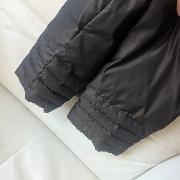 Moncler Parka Coat size 3 Fox Fur Trim Hood Real Fur - Picture 9 of 14